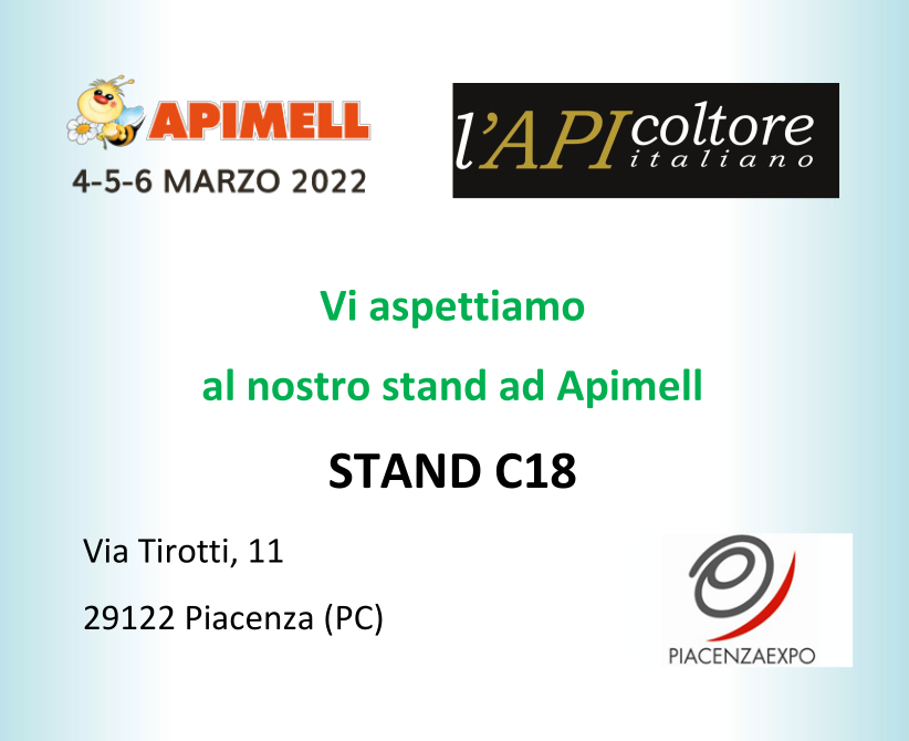stand apimell colorato